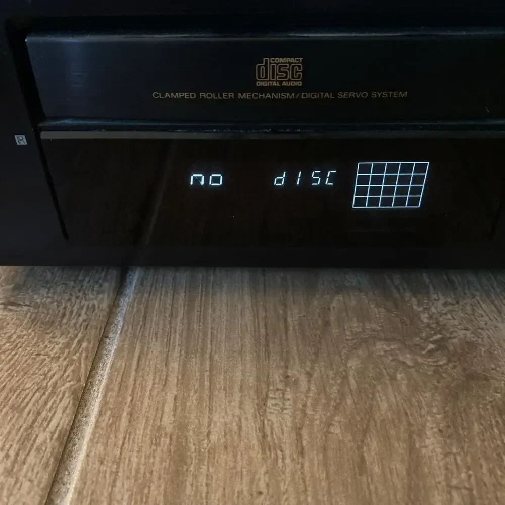 Vintage Sony Compact Disc CD Player CDP-XA1ES Parts Not Working - Disc Error